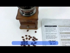 화려 한 인쇄 Stand Up Coffee Packaging Bags With Zipper For Tea 커피 콩