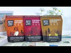 사용자 정의 플라스틱 Ziplock 가방 건조한 과일을위한 서있는 포장 가방