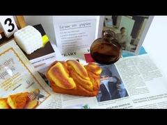 맞춤형 열 밀폐 디저트 비스킷 빵 가방 LDPE 플라스틱 빵 포장 가방