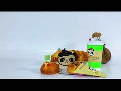 주문 인쇄 된 간식 포장 세트 식품 가방 빵 상자 음료 컵 세트 식품 포장 장식