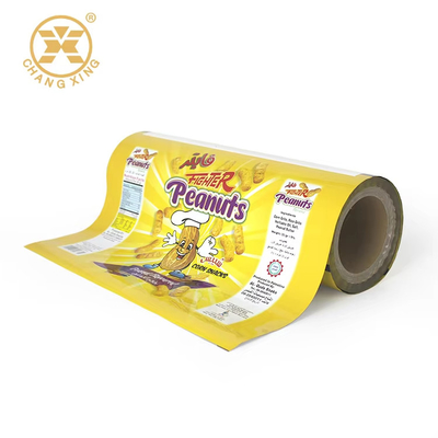 Laminated BOPP / VMCPP Packaging Film Food Grade Heat Sealing Film Puffing Food Roll Film Food Packaging Bag