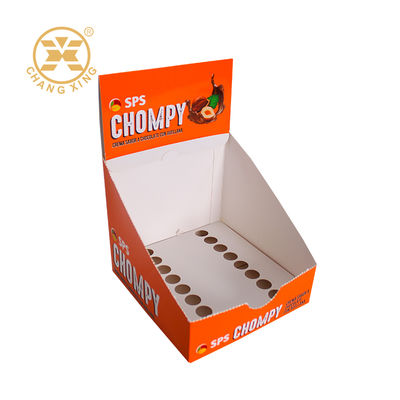 Custom Jelly Display Box with 300/350/400gsm Cardpaper Recyclable and Eco-friendly Shelf Ready Packaging Box