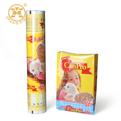Pet Food Packaging Film Roll | Flexible Automatic Packaging Film for Pet Food Bags