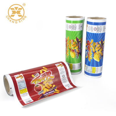 Metallized BOPP Film Food-Grade Laminated Roll Stock for Potato Chips, Biscuits & Confectionery Packaging