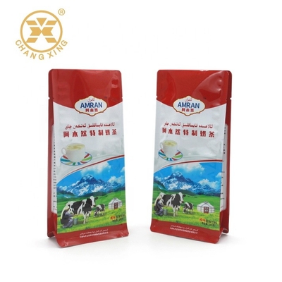 1kg 5kg Corn Flour Dried Food Packaging Bag Self Standing Polypropylene Zip Lock Bags