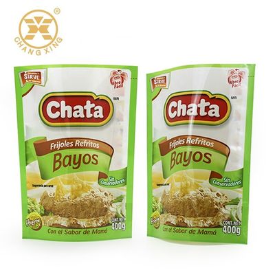 high barrier retort pouch with aluminum foil layer heat resistant retort bags for RTE meals