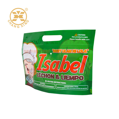 Resealable 지퍼 물개로 포장하는 마이크로파 안전한 로스트 치킨