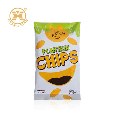 열 밀폐 Ziplock 건조 과일 바나나 칩을위한 플라스틱 포장 가방