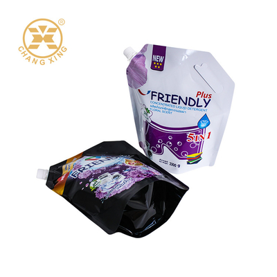 2kg 휴대용 세탁용 세탁용 용품 스푸트 봉지 플라스틱 액체 투어 스푸트 도이팩 포장 봉지