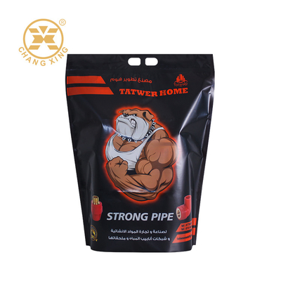 OEM ODM 플라스틱 스탠드업 Ziplock 포스 개 고양이 애완 동물 음식 가방 5kg 10kg 15kg 20kg 애완 동물 먹이를위한