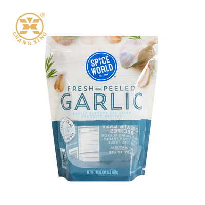 칩 톱을 가진 맞춤형 PET/CPP 채소 포장 봉지
