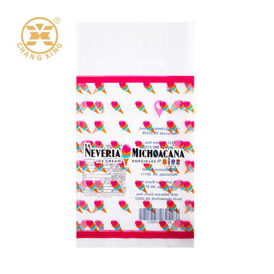 뒷면 봉인 가방 아이스크림 포장 가방 롤리 사탕 포장 플라스틱 가방