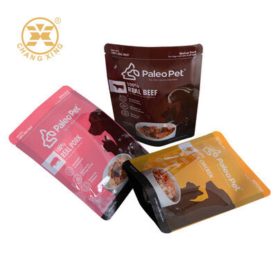주문 인쇄 된 필름 Mylar 고품질 애완 동물 식품 포장 서식 애완 동물 고양이 음식 가방