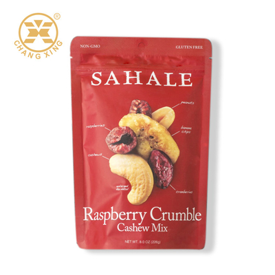 128g 4oz 6oz 플라스틱 봉지 견과류 롤 필름 식품 포장 가방 견과류 포장 가방 간식